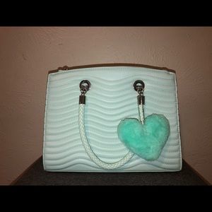 BABY BLUE BAG/PURSE (shoulder strap included)